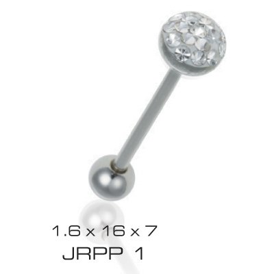 Piercing do jazyka JRPP1-CZ