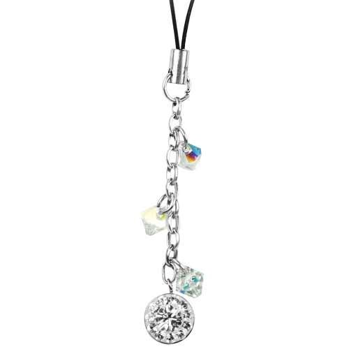Prívesok na mobil s krištáľmi Swarovski TSSW03-CZ