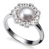 Prsteň s krištáľmi Swarovski Oliver Weber Ease 41105