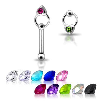 Strieborný piercing do nosa N01039