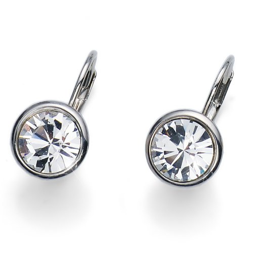 Náušnice s krištáľmi Swarovski Oliver Weber Simple Crystal