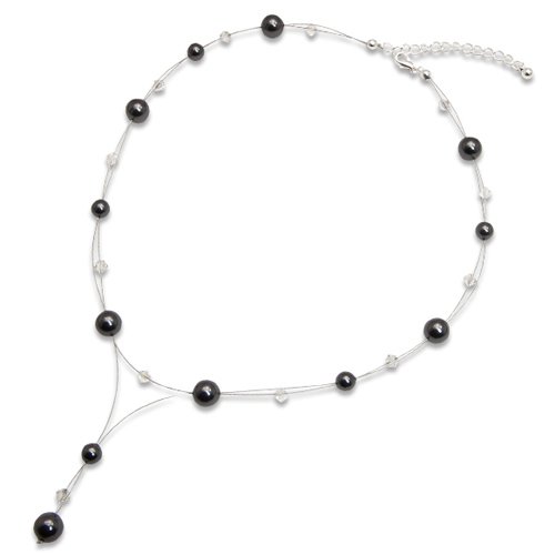 Náhrdelník s perlami Sunny Pearl Black II 421303