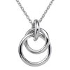 Strieborný prívesok Hot Diamonds Eternity Interlocking DP372