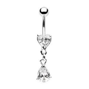 Piercing do pupka visací WP01034