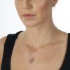 Strieborný prívesok Hot Diamonds Eternity Rose Gold DP373