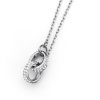 Prívesok s krištáľmi Swarovski Oliver Weber Couple 11613R