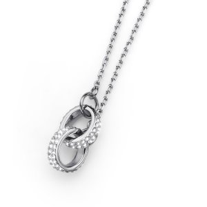 Prívesok s krištáľmi Swarovski Oliver Weber Couple 11613R