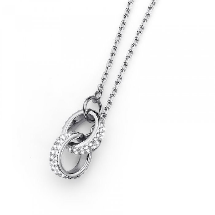 Prívesok s krištáľmi Swarovski Oliver Weber Couple 11613R