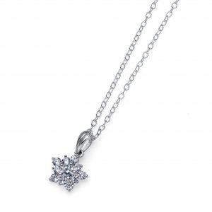 Strieborný prívesok s krištálmi Swarovski Oliver Weber Subtle