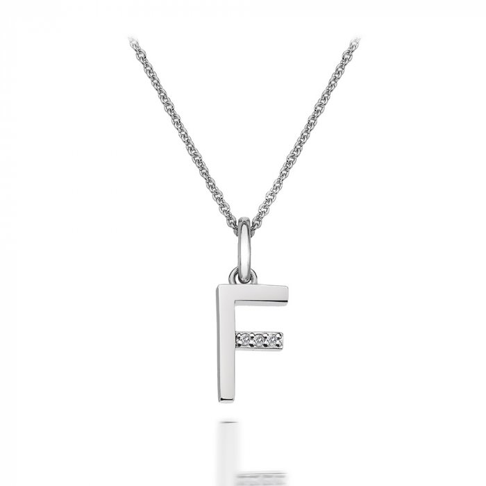 Prívesok Hot Diamonds Micro F Clasic DP406