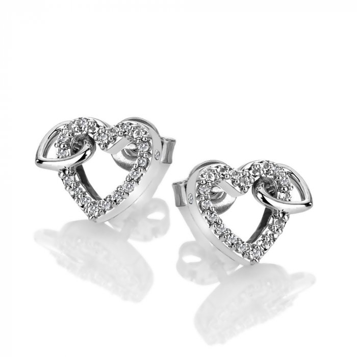 Strieborné náušnice Hot Diamonds Flora DE605