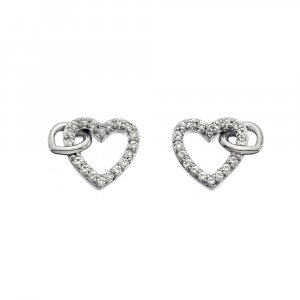 Strieborné náušnice Hot Diamonds Flora DE605