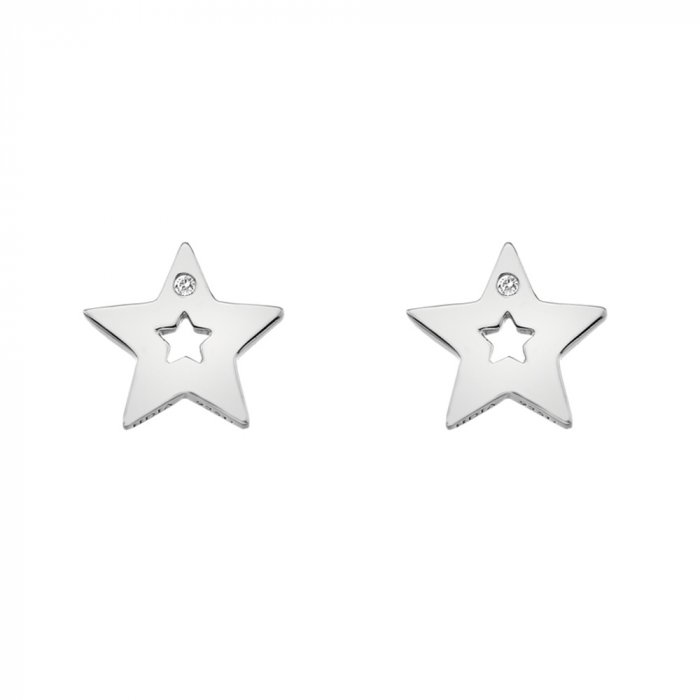 Strieborné náušnice Hot Diamonds Diamond Amulets DE587