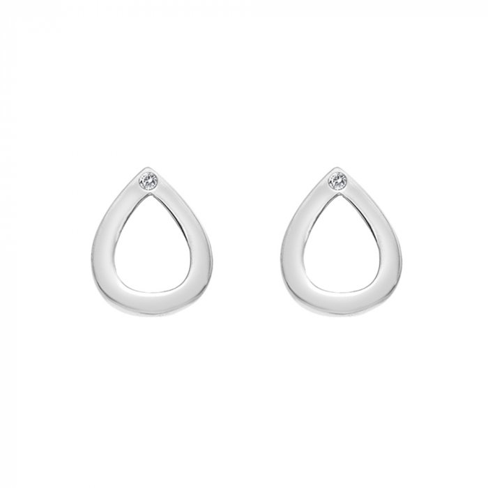 Strieborné náušnice Hot Diamonds Amulets DE615