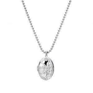 Strieborný náhrdelník Hot Diamonds Memories Locket DP773