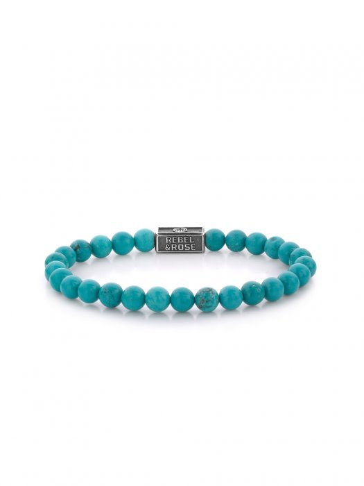 Dámsky náramok Rebel & Rose Turquoise Delight RR-6S001-S-S