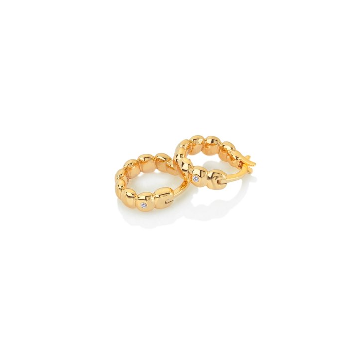 Strieborné náušnice Hot Diamonds x Jac Jossa Soul DE659