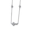 Strieborný náhrdelník so zirkónmi Oliver Weber Virtue 61192