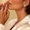 Strieborné náušnice Hot Diamonds Diamond Forever DE724