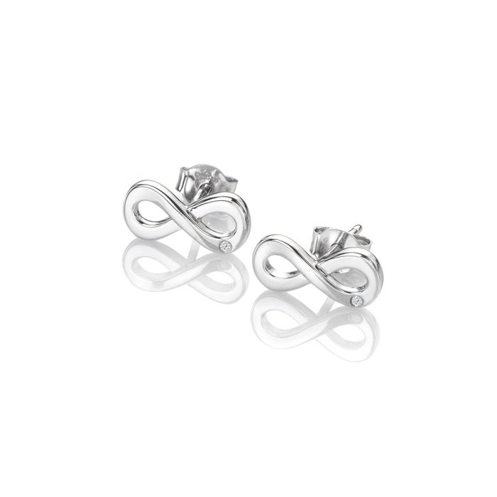Strieborné náušnice Hot Diamonds Amulets DE710