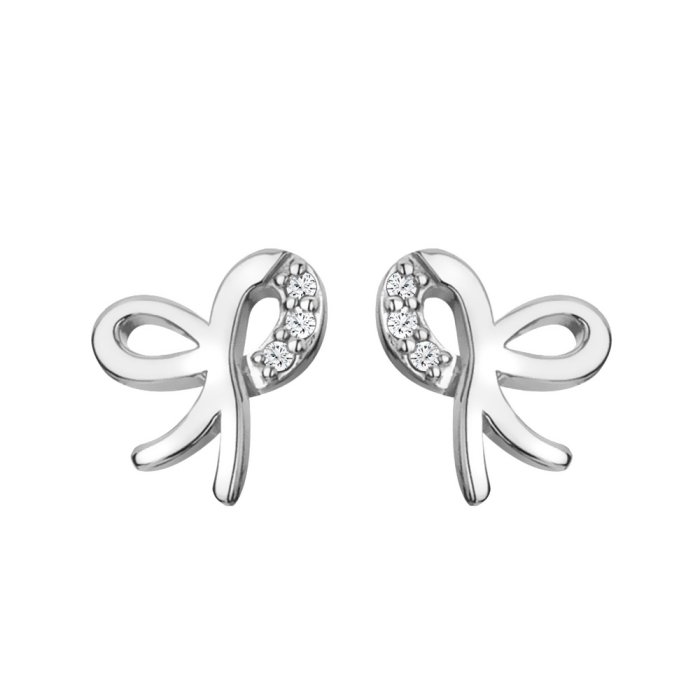 Strieborné náušnice Hot Diamonds Much Loved DE730