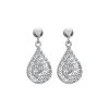Strieborné náušnice Hot Diamonds Glimmer DE735
