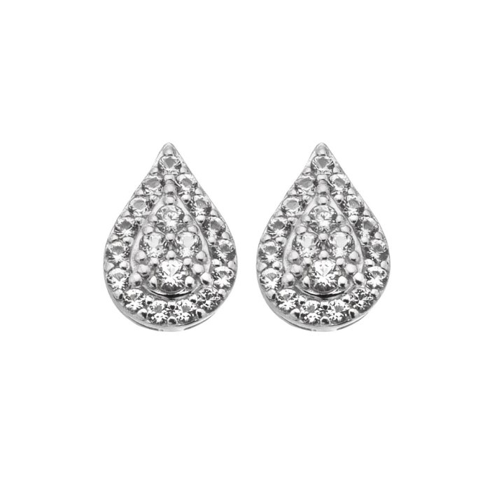 Strieborné náušnice Hot Diamonds Glimmer DE736