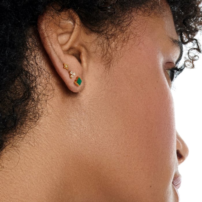 Strieborné náušnice Hot Diamonds x Jac Jossa Soul DE759