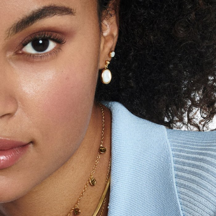 Strieborné náušnice Hot Diamonds x Jac Jossa Soul DE755