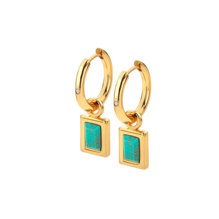 Strieborné náušnice Hot Diamonds X Gemstones DE764