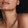 Strieborné náušnice Hot Diamonds X Gemstones Square DE770