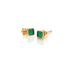 Strieborné náušnice Hot Diamonds X Gemstones Square DE771