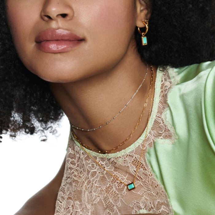 Strieborné náušnice Hot Diamonds X Gemstones DE764