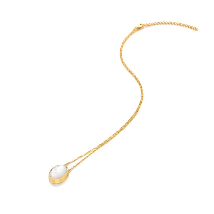 Strieborný prívesok Hot Diamonds X Gemstones Oval DN189
