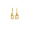 Strieborné náušnice Hot Diamonds X Gemstones DE765