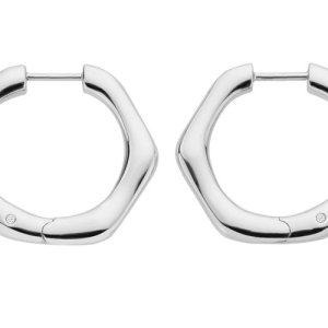 Strieborné náušnice Hot Diamonds Huggies DE795