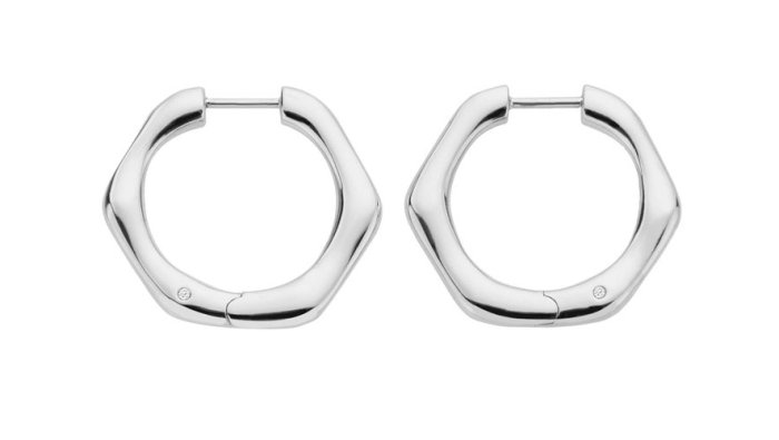 Strieborné náušnice Hot Diamonds Huggies DE795