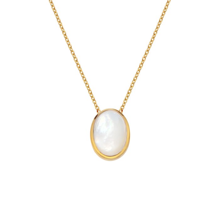 Strieborný prívesok Hot Diamonds X Gemstones Oval DN189