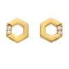 Strieborné náušnice Hot Diamonds x Jac Jossa Hope DE756