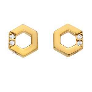 Strieborné náušnice Hot Diamonds x Jac Jossa Hope DE756