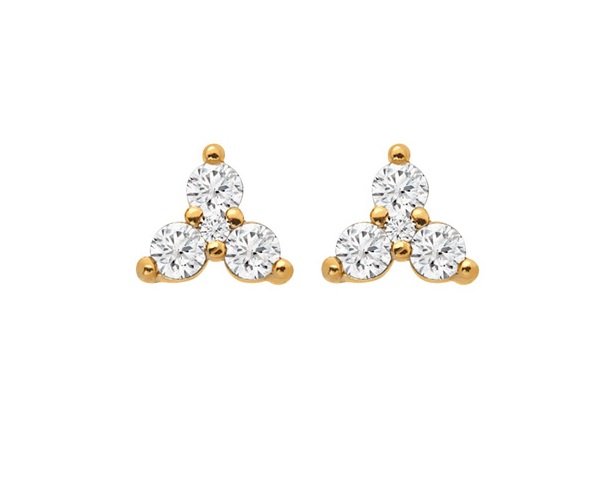 Strieborné náušnice Hot Diamonds x Jac Jossa Soul DE759