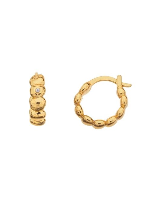 Strieborné náušnice Hot Diamonds x Jac Jossa Soul DE659