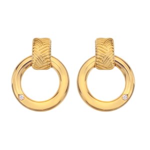 Strieborné náušnice Hot Diamonds x Jac Jossa Hope DE677