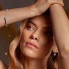 Strieborné náušnice Hot Diamonds Glimmer DE735